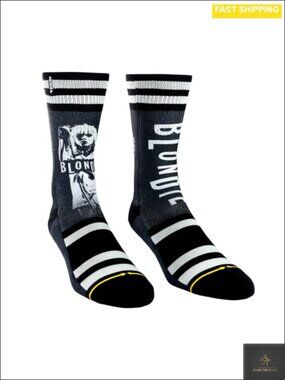 MERGE4 Blondie Crew Socks Compression Arch Support Unisex